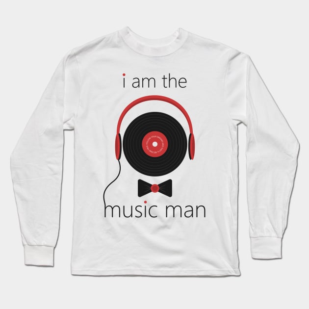 The Music Man Long Sleeve T-Shirt by edycibrian